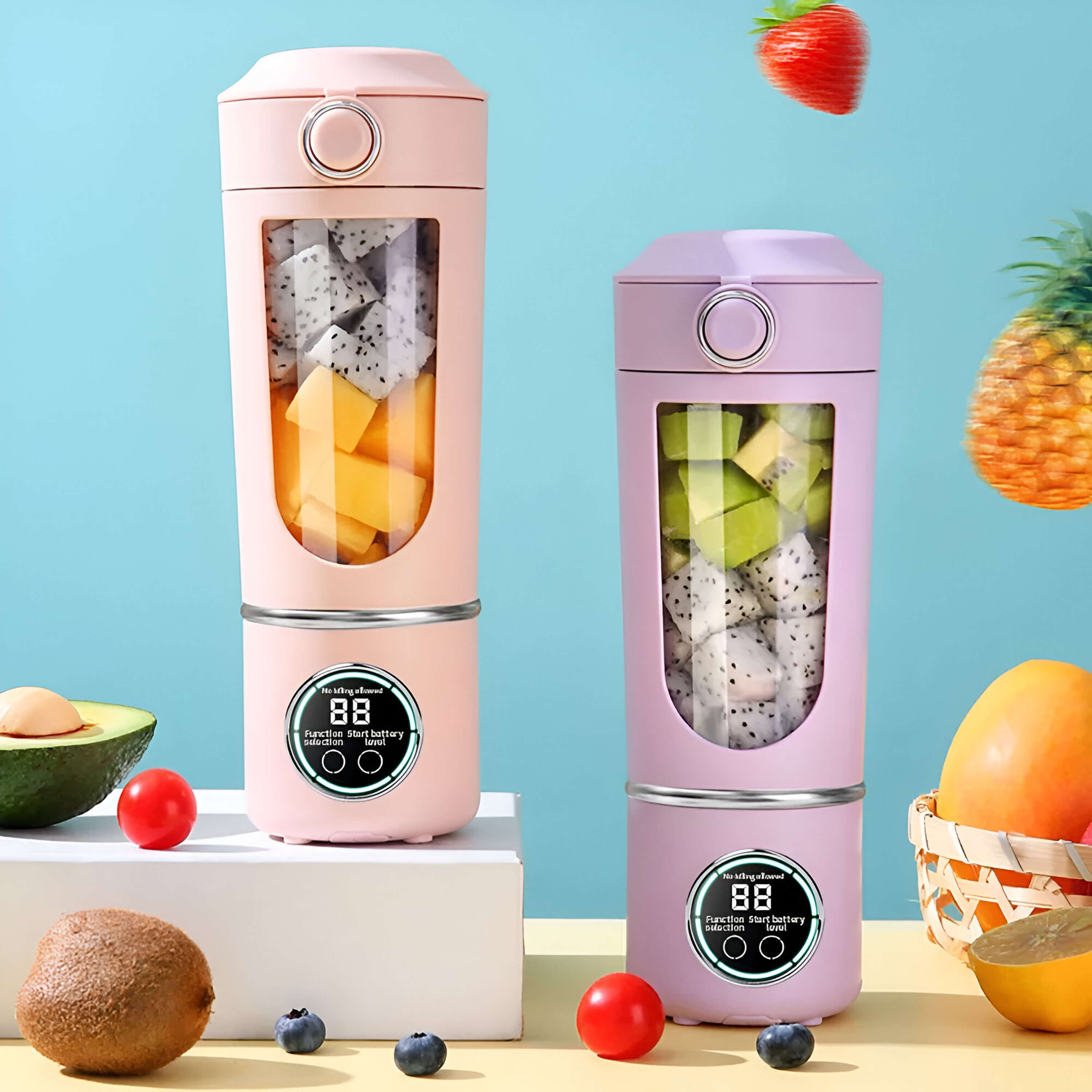 Portable Wireless Blender - Fresh Juice Maker
