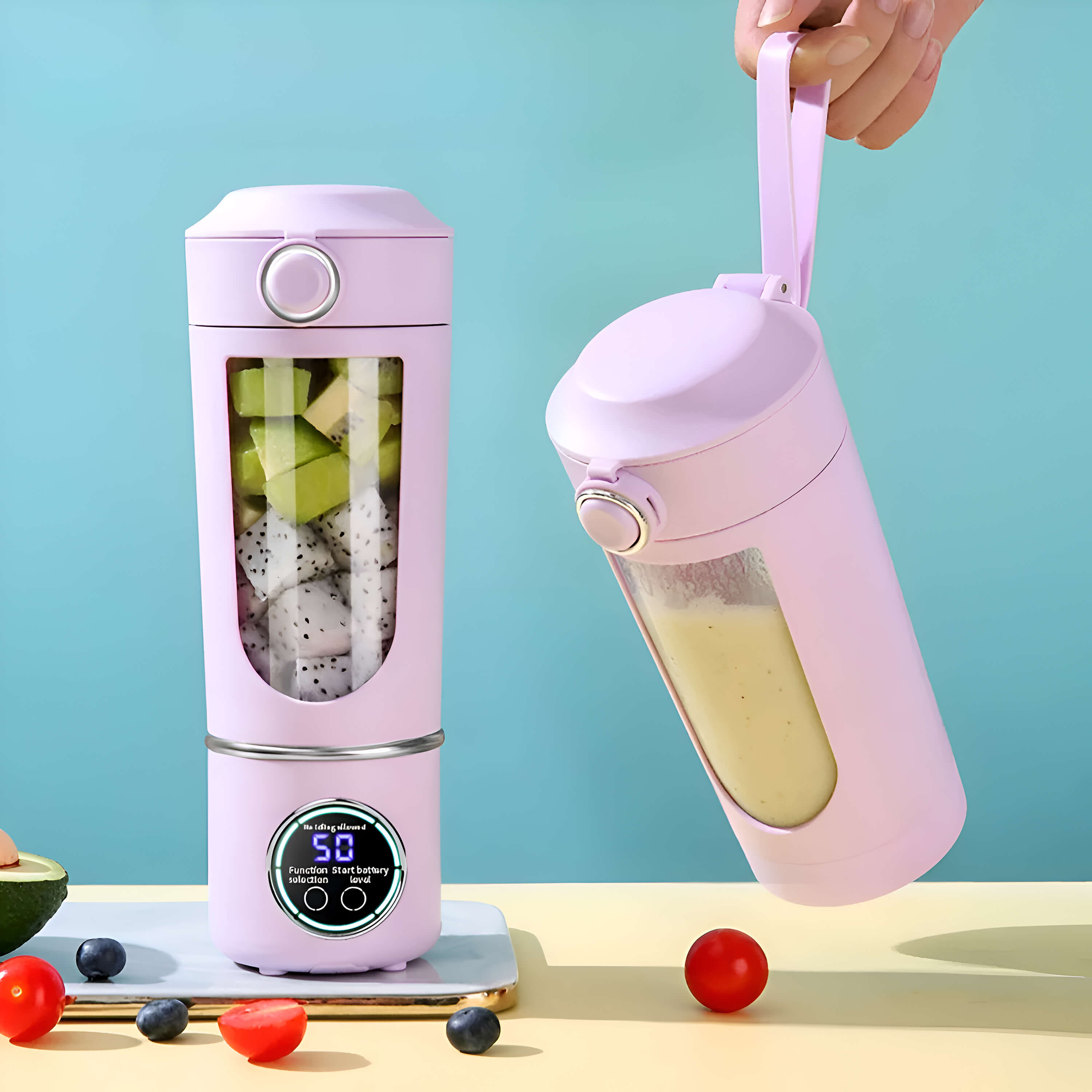 Portable Wireless Blender - Fresh Juice Maker