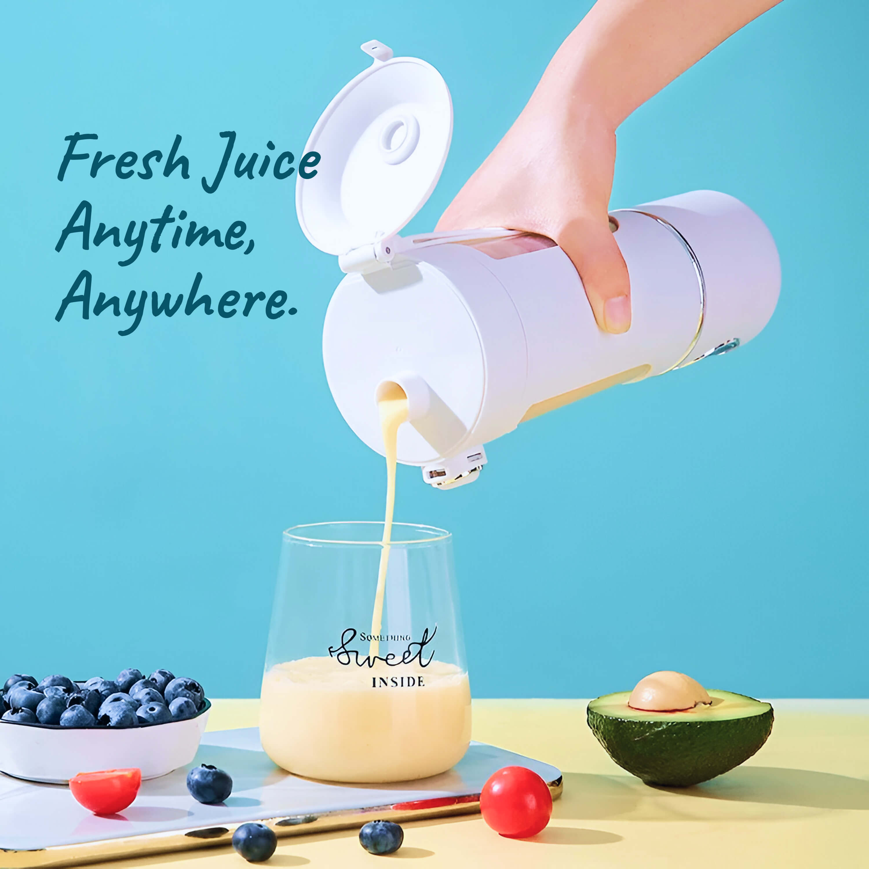 Portable Wireless Blender - Fresh Juice Maker