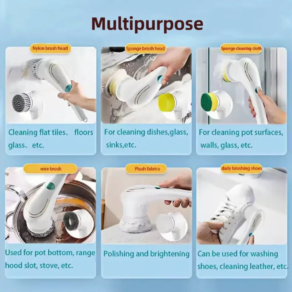 5 in 1 Multi-function Cleaning Brush